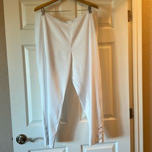 J.Jill Linen Stretch Crop Pants XL